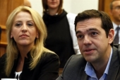 Με την Ρ. Δούρου συναντήθηκε ο Αλ. Τσίπρας στο Μέγαρο Μαξίμου