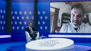 Μητσοτάκης στο Φόρουμ Δελφών: Τα σύνορα της Ελλάδας είναι και σύνορα της ΕΕ
