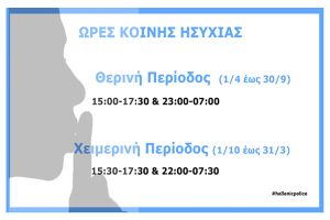 Αστυνόμοι Γειτονιάς Κιλκίς: Προσοχή στις ώρες κοινής ησυχίας