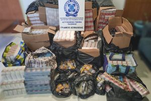 Α.Τ. Παιονίας: Σύλληψη για 101.200 λαθραία τσιγάρα