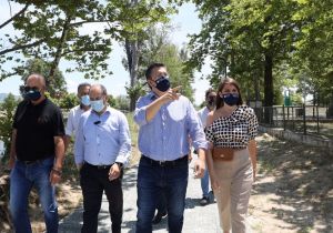 Α. Τζιτζικώστας: Αυτοψία στο έργο ανάπλασης της λίμνης Δοϊράνης