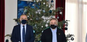 Συνάντηση Δημάρχου Κορδελιού Ευόσμου με τον Υφυπουργό Μακεδονίας-Θράκης