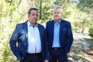 Με τον Δημήτρη Τσαντάκη ο Φώτης Γεωργιάδης