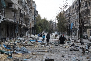 Χαλέπι: Η απομάκρυνση άρχισε αλλά οι σφαίρες δεν λείπουν