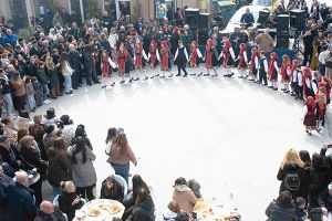 Γλέντι και παράδοση από τον "Άγιο Τρύφωνα" στα Κούλουμα της Γουμένισσας