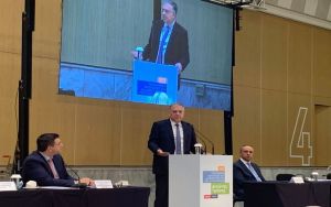 Θεσσαλονίκη: Παρουσίαση του «Αντώνης Τρίτσης» από τον Τ. Θεοδωρικάκο (vd-pics)
