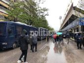 Άρης – ΠΑΟΚ: Ισχυρή αστυνομική παρουσία κατά την είσοδο των ομάδων (pics &amp; vid)