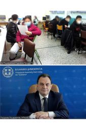 «Συνέντευξη» Γεωργαντά με τους «δημοσιογράφους» του 2ου Πειραματικού Γυμνασίου Κιλκίς