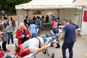 Θεσσαλονίκη: Άσκηση ετοιμότητας για σεισμό και φωτιά στο νοσοκομείο Παπαγεωργίου