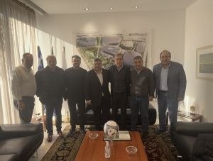 Συνάντηση Θάνου Κουλουτμπάνη με τη διοίκηση της ΔΕΘ: «Στηρίζουμε την παραμονή και αναβάθμιση της Έκθεσης στο κέντρο της πόλης»