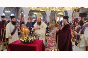 Η εορτή της Σταυροπροσκυνήσεως στη Μητρόπολη Πολυανής και Κιλκισίου