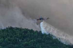 Δάσος Δαδιάς: 8η μέρα καταστροφής – Φόβοι για εξάπλωση λόγω κακών καιρικών συνθηκών