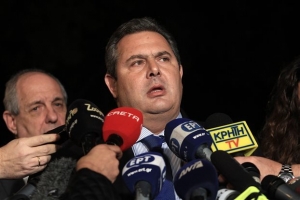 Καμμένος: Ισχυρή η κυβερνητική πλειοψηφία, μπορεί όμως να ενισχυθεί