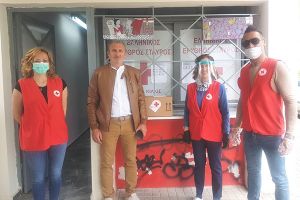 Δωρεά Ερυθρού Σταυρού Κιλκίς στο ΕΚΑΒ