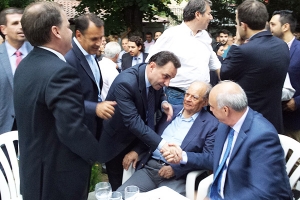 Ο Γ. Γεωργαντάς στην Πρώτη με τον Μεϊμαράκη