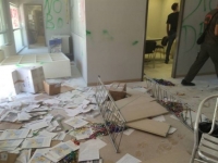 Στόχος επίθεσης από συμμετέχοντες στο No Border Camp το δημαρχείο Θεσσαλονίκης