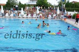 Μαθήματα εκμάθησης κολύμβησης στο κολυμβητήριο ΄΄Δημάρχου Γεωργίου Γίτσου΄΄ στον Ευρωπό