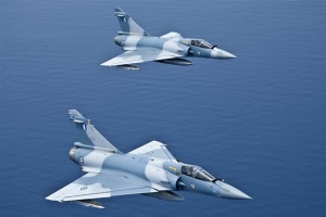 Πτώση αεροσκάφους Mirage 2000 - Σώος ο πιλότος