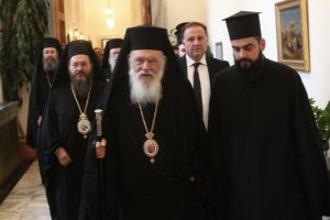 Αγιασμός για την έναρξη των εργασιών της Βουλής των Ελλήνων με τη συμμετοχή του Κιλκισίου Βαρθολομαίου