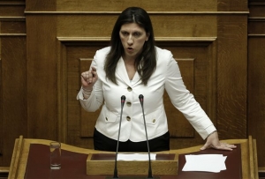 Βουλή: «Παρών» Κωνσταντοπούλου στην ονομαστική ψηφοφορία