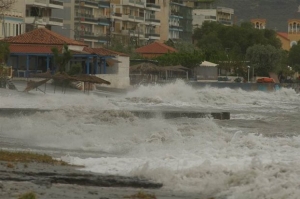 Ανεμοστρόβιλος χτύπησε τη Σκάλα Λακωνίας