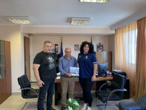 Δήμος Λαγκαδά: Την πρωταθλήτρια της δισκοβολίας Αρετή Φιλιππίδου υποδέχτηκε ο δήμαρχος