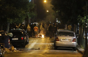 Επεισόδια στο κέντρο της Αθήνας