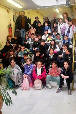 Επίσκεψη μαθητών Δημοτικού Σχολείου Νέας Σάντας στο Δημαρχείο Κιλκίς