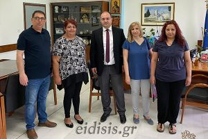 Συνάντηση Δημάρχου Κιλκίς με Σωματείο Εργαζομένων Γενικού Νοσοκομείου Κιλκίς