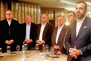 Στην κοπή της βασιλόπιτας της Περιφερειακής Ένωσης Δήμων Κεντρικής Μακεδονίας ο Δήμαρχος Κιλκίς