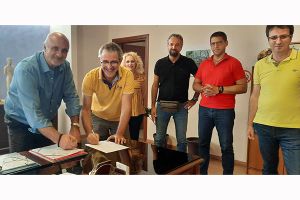 Σύμβαση για εκπόνηση μελέτης κατασκευής νέων κόμβων εισόδου Κιλκίς και βελτίωση περιφερειακής υπέγραψε ο Αν. Βεργίδης