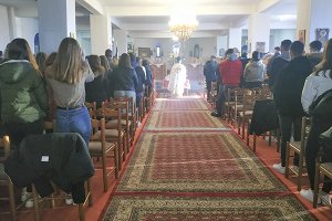 Οι μαθητές του πρώτου ΕΠΑΛ γιορτάζουν τους Τρεις Ιεράρχες και τιμούν τους καθηγητές τους