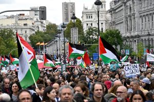 Ισπανία: Χιλιάδες διαδηλωτές στους δρόμους με αίτημα το τέλος της γενοκτονίας στην Παλαιστίνη