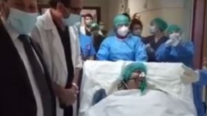 Κρήτη - Κορωνοϊός: Με χειροκροτήματα η έξοδος της ασθενούς από τη ΜΕΘ (βίντεο)