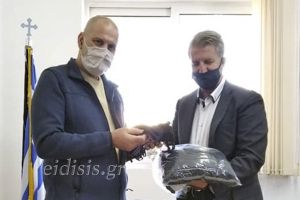 Μάσκες στο 1ο Δημοτικό Γουμένισσας από την Κοινότητα και καθαρισμός φρεατίων