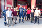 Εκπαίδευση εθελοντών κυνηγών από την Πυροσβεστική Γουμένισσας