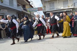 Οι Παίονες Γουμένισσας στην Καθαρά Δευτέρα της Γουμένισσας
