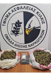 Αστυνομικοί του Κιλκίς συνέλαβαν στη Θεσσαλονίκη άνδρα με κοκαΐνη και 1,2 κιλά κάνναβη