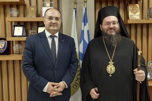 Συγχαρητήριες ευχές του Σεβασμιότατου Μητροπολίτη Πολυανής και Κιλκισίου στον Δήμαρχο Κιλκίς για την επανεκλογή του