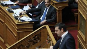 Δημοσκόπηση – πρόθεση ψήφου: 40% ΝΔ έναντι 20,3% του ΣΥΡΙΖΑ