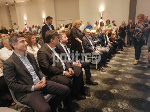 Παρουσίαση του ψηφοδελτίου του υπ. Περιφερειάρχη Χρήστου Παπαστεργίου – «Ήρθε η ώρα για την ανατροπή και την αλλαγή και στην Κεντρική Μακεδονία»