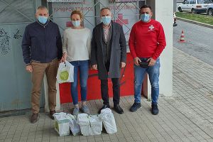 Προσφορά του βουλευτή Γ. Φραγγίδη ειδών ατομικής προστασίας για τους σεισμόπληκτους