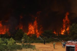 Μαρόκο: Τρεις νεκροί πυροσβέστες και άλλοι δύο τραυματίες σε μεγάλη δασική πυρκαγιά