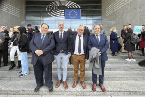 Επίσκεψη εκπροσώπων του Δ.Σ. της Ε.Ι.Ε.Τ. στο Ευρωπαϊκό Κοινοβούλιο