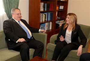 Τη Φ. Γεννηματά συναντά ο Ν.Κοτζιάς για το Μακεδονικό