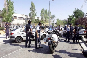 Αντιφασιστική συγκέντρωση έξω από τις φυλακές Κορυδαλλού