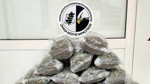 Σύλληψη άνδρα με πάνω από 21 κιλά ακατέργαστης κάνναβης στο Κιλκίς