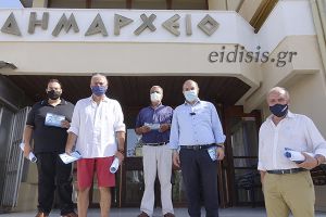 Διανομή ενημερωτικού φυλλαδίου για εμβολιασμούς στην αγορά του Κιλκίς από το δήμο και φορείς (Βίντεο-φωτο)