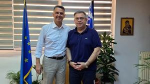 Η επίσκεψη του Μ. Μπεκίρη στην ΑΔΜΘ και την Ιερά Μητρόπολη Θεσσαλονίκης