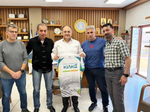 Επίσκεψη του προέδρου των Δρομέων Υγείας στον Δήμαρχο Κιλκίς